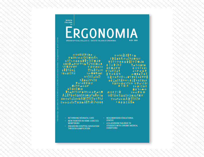 Rivista Italiana di Ergonomia, n.29; Anno 2024